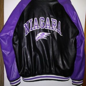 VINTAGE NIAGARA UNIVERSITY EAGLES VARISTY JACKET L